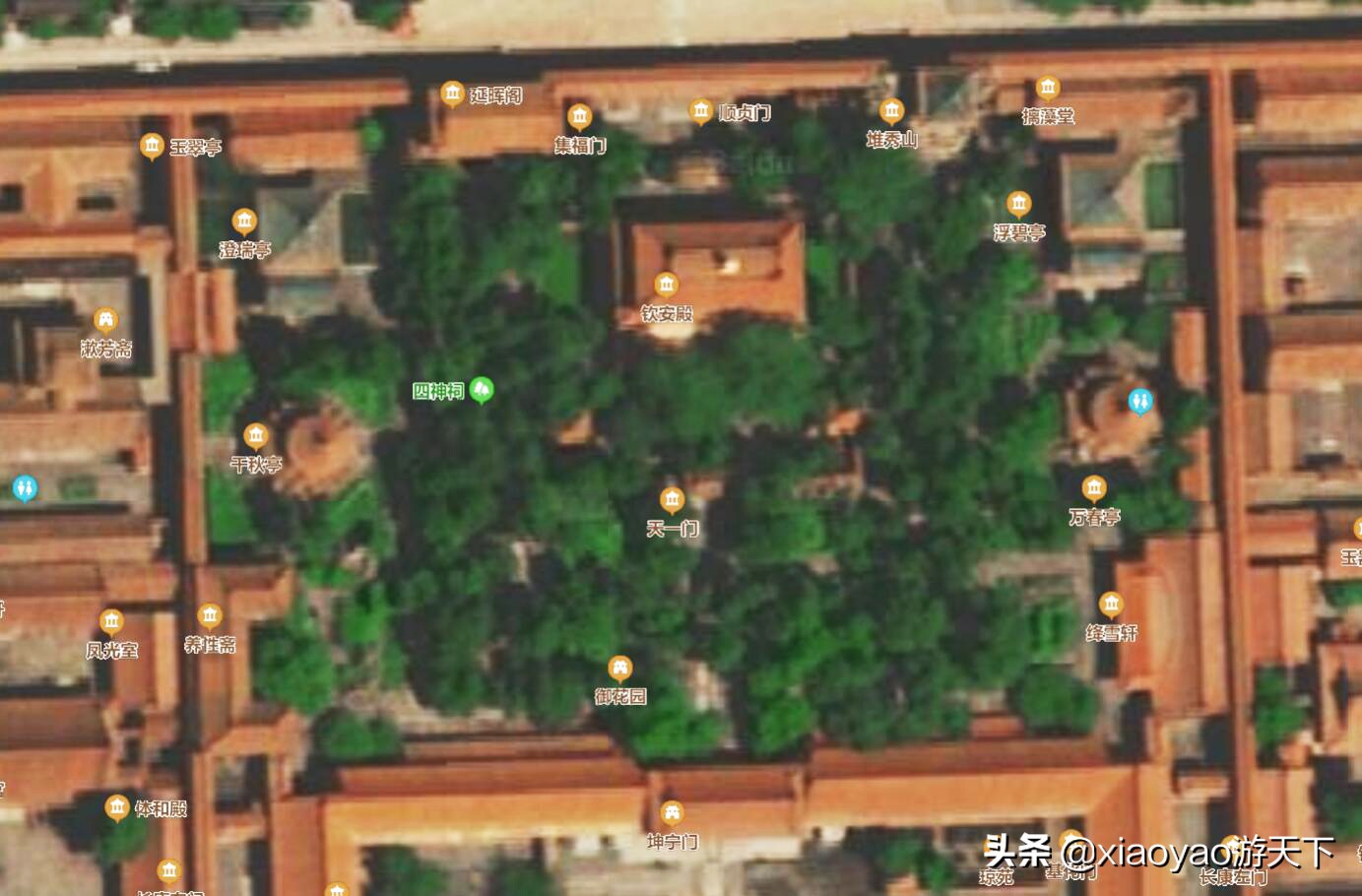 中国明清第一皇家园林——故宫御花园