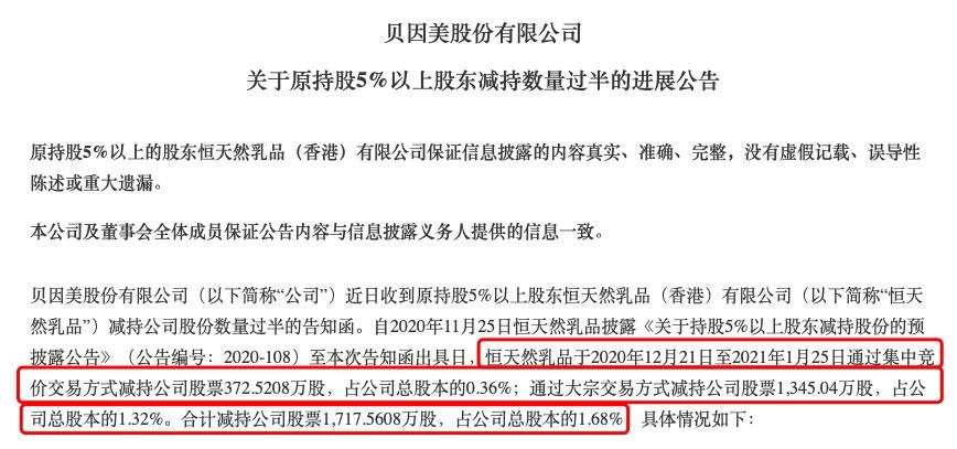 重要股东多次减持，总经理空缺的贝因美路在何方