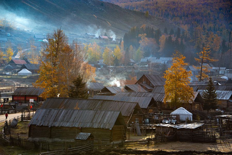 God's back garden-Kanas autumn scenery