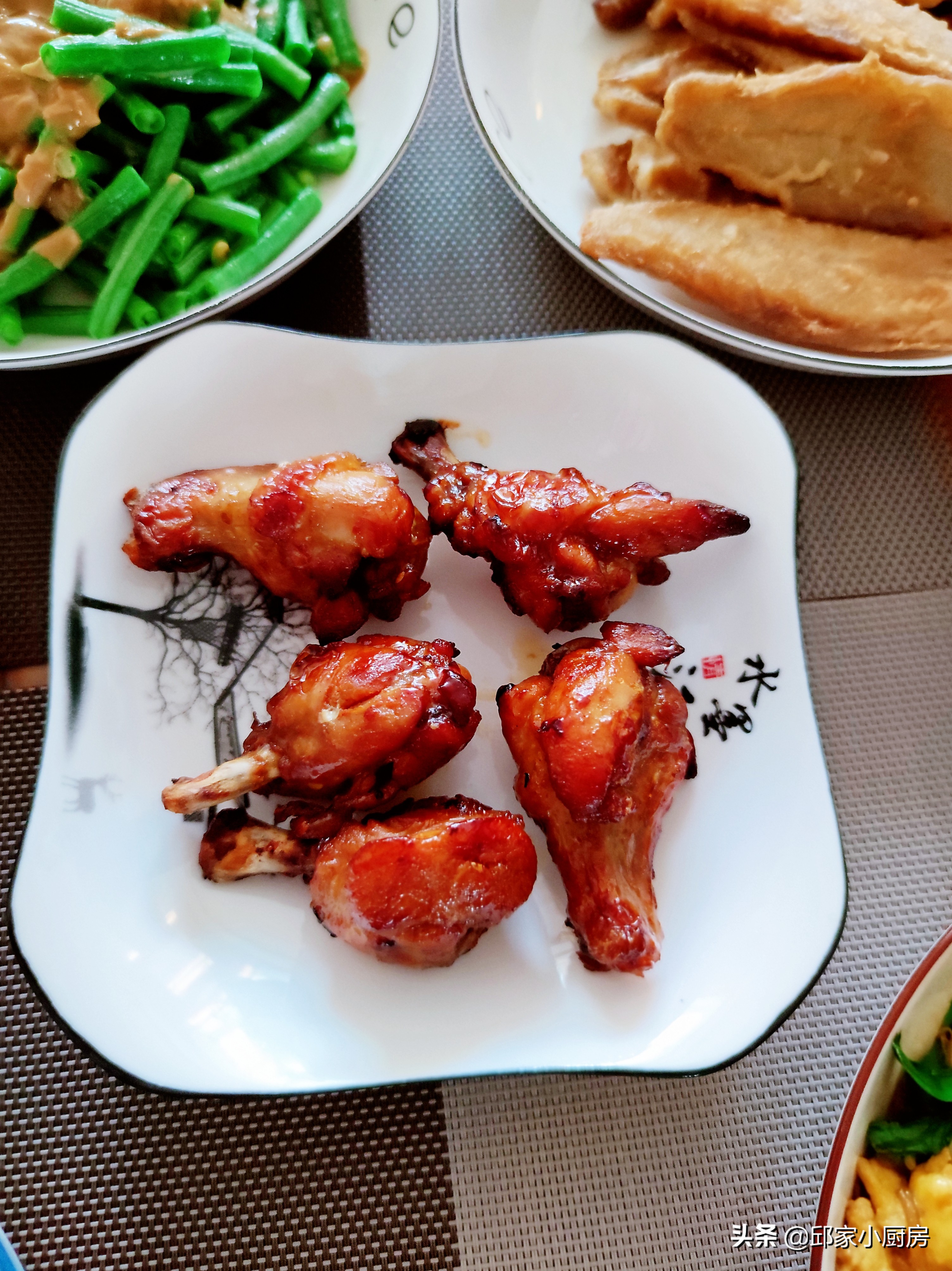 一家三口晚餐，四道簡單家常菜，葷素搭配，一小時全搞定