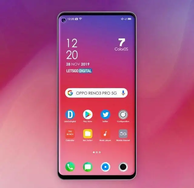 OPPO Reno3 Pro全新外型视頻曝出！不但纤薄并且长相极高