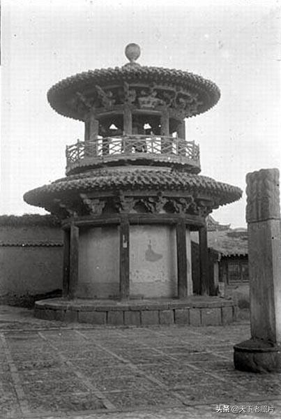1907年河北怀安县老照片 昭化寺、古长城及怀安城乡风貌