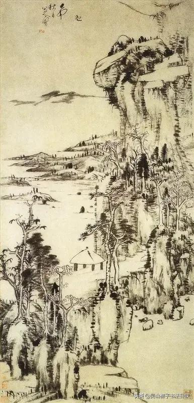 八大山人山水画