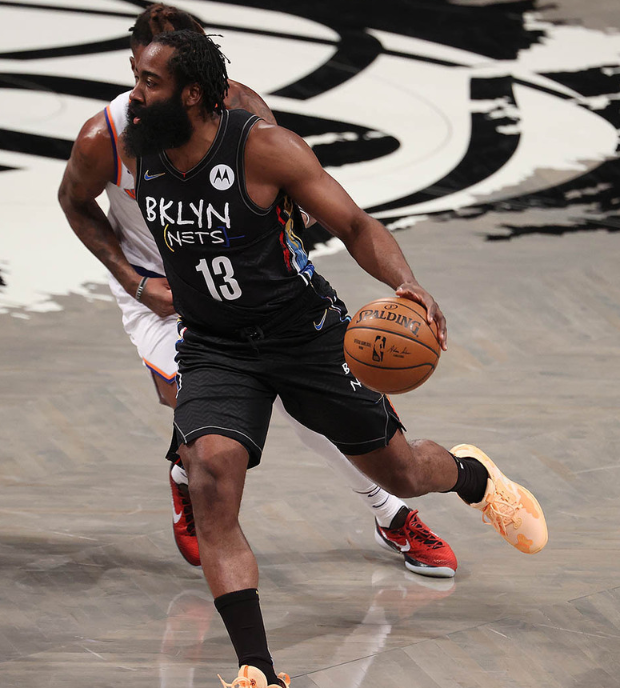 Harden is injured!The Nets narrowly beat the Knicks by 2 points, Irving ...