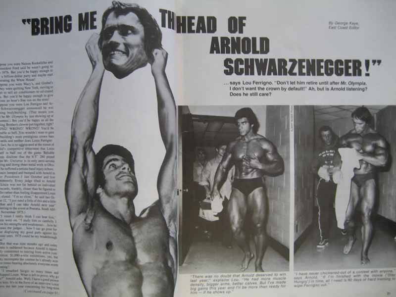 “绿巨人”卢.费里尼奥：施瓦辛格的对手，健美运动的推广者