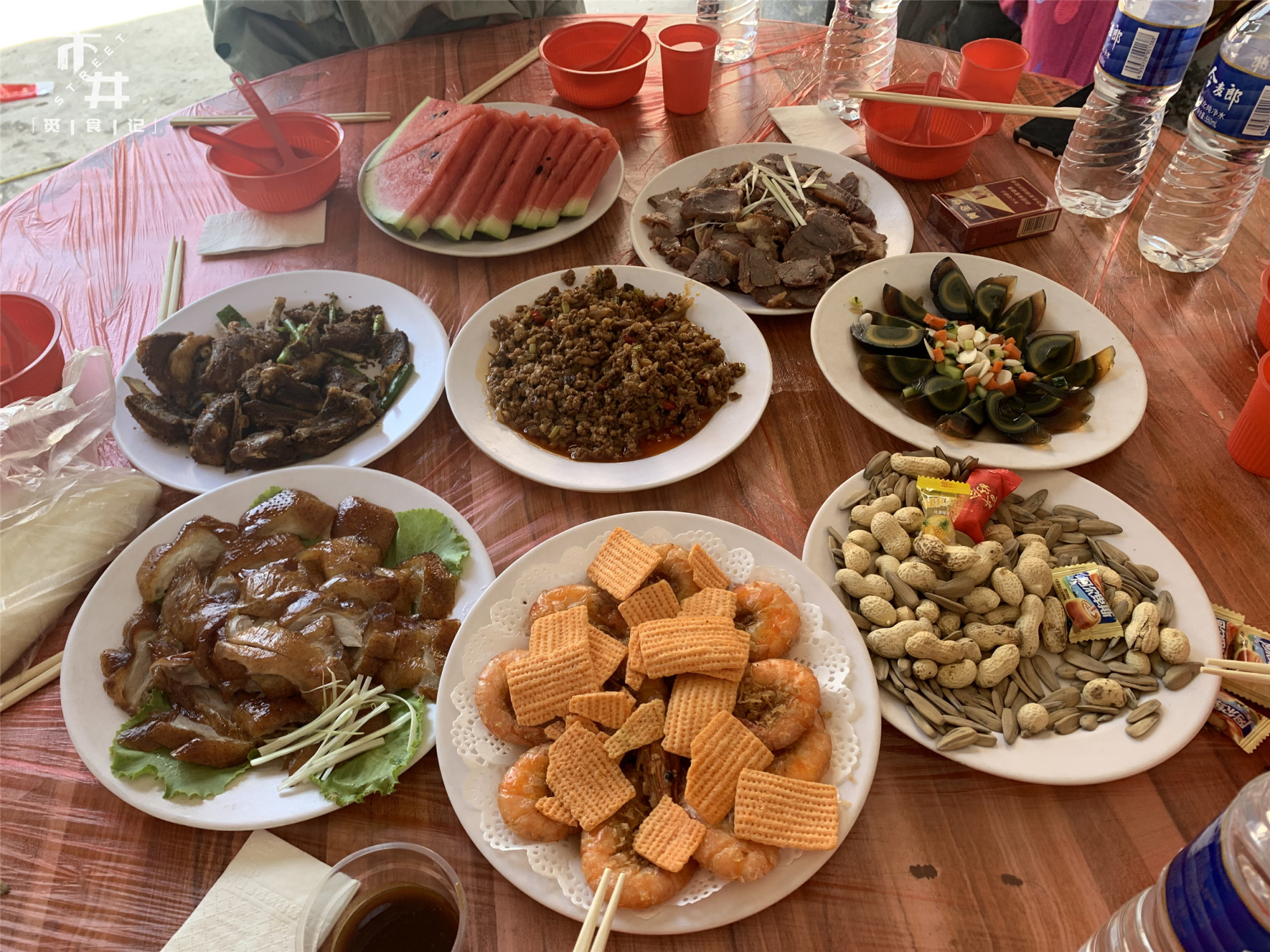 晒晒农村婚宴，大鱼大肉吃的真实惠，才400一桌