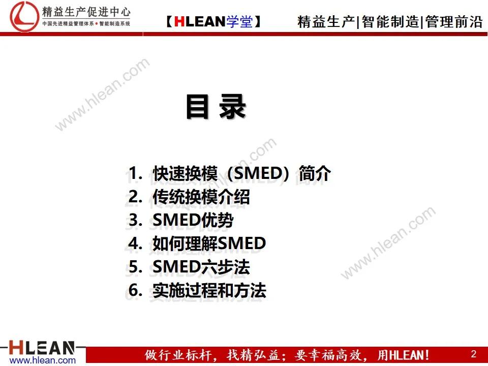 「精益学堂」快速换模基础（SMED）