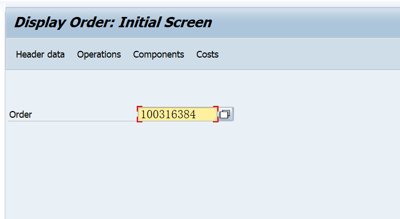 SAP PM IW33里查看维护订单相关的维护计划
