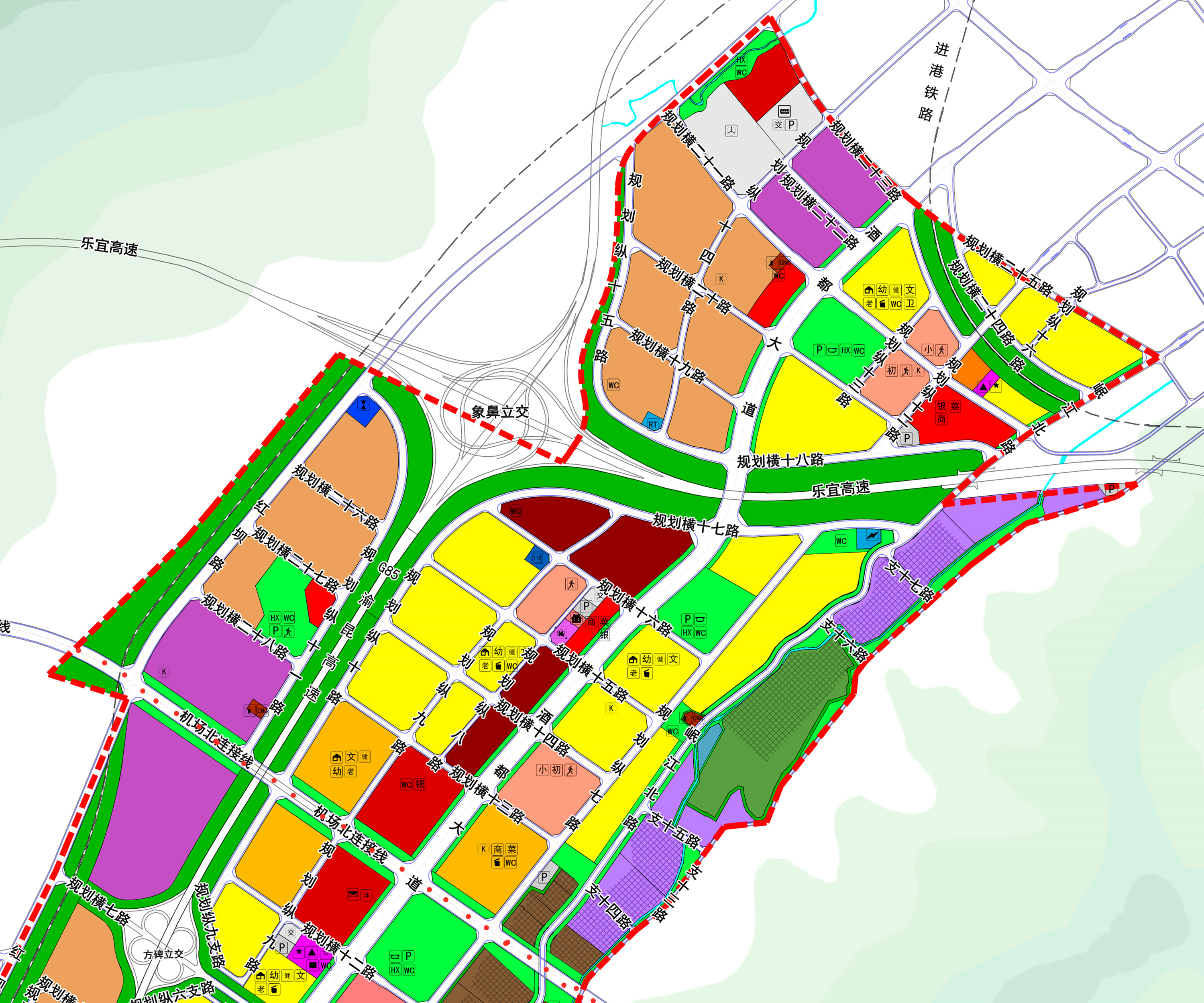 象鼻快到碗里来宜宾岷江新区最新规划出炉原来还未建到13