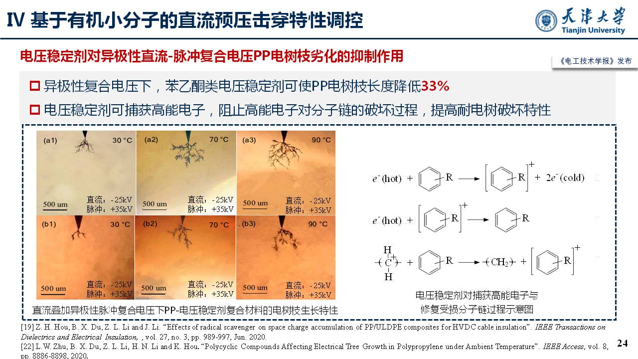 天津大学李忠磊副教授：高压直流电缆绝缘直流预压击穿特性及调控