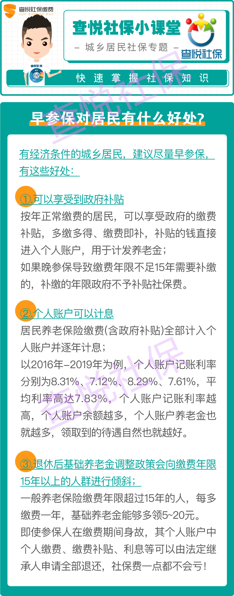 早参保，原来这么重要 第1张