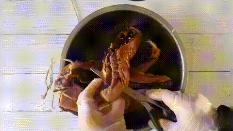 溫州特色醬油肉，在家做很方便，吃不到臘肉就用它解解饞