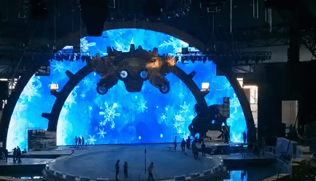 so酷！这些LED显示创造出美妙的光影世界