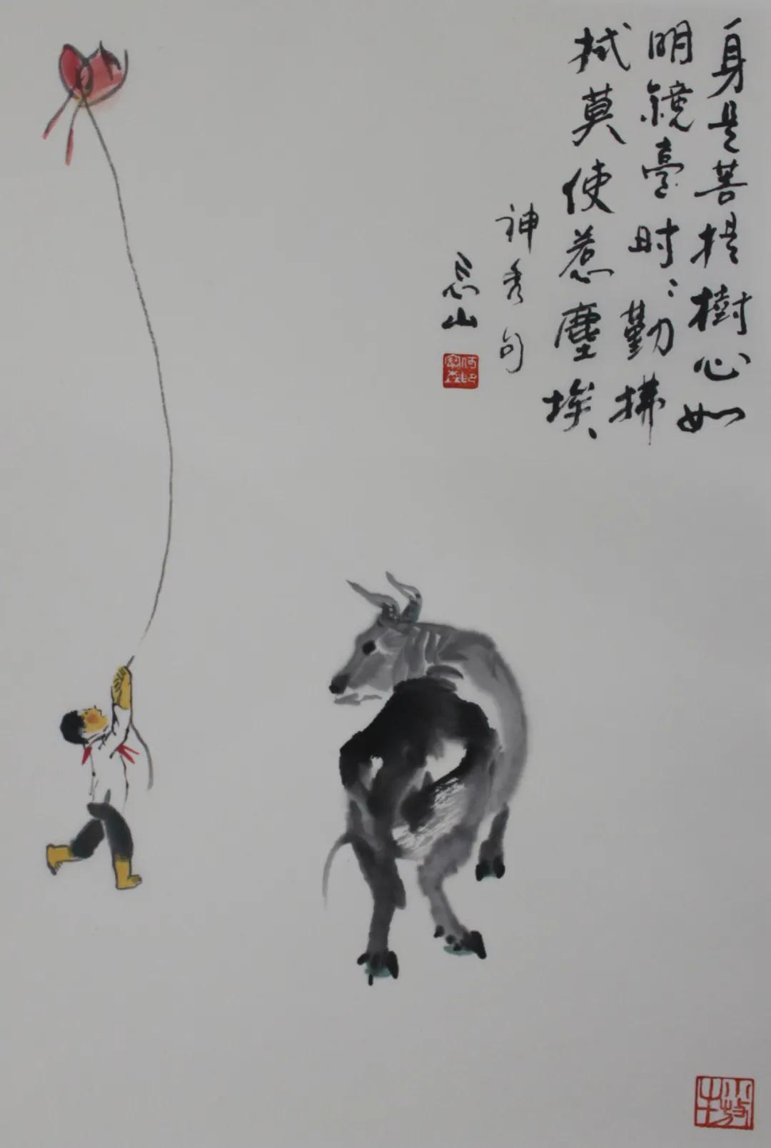 展览预告：迎牛年——何宝森十牛禅画展