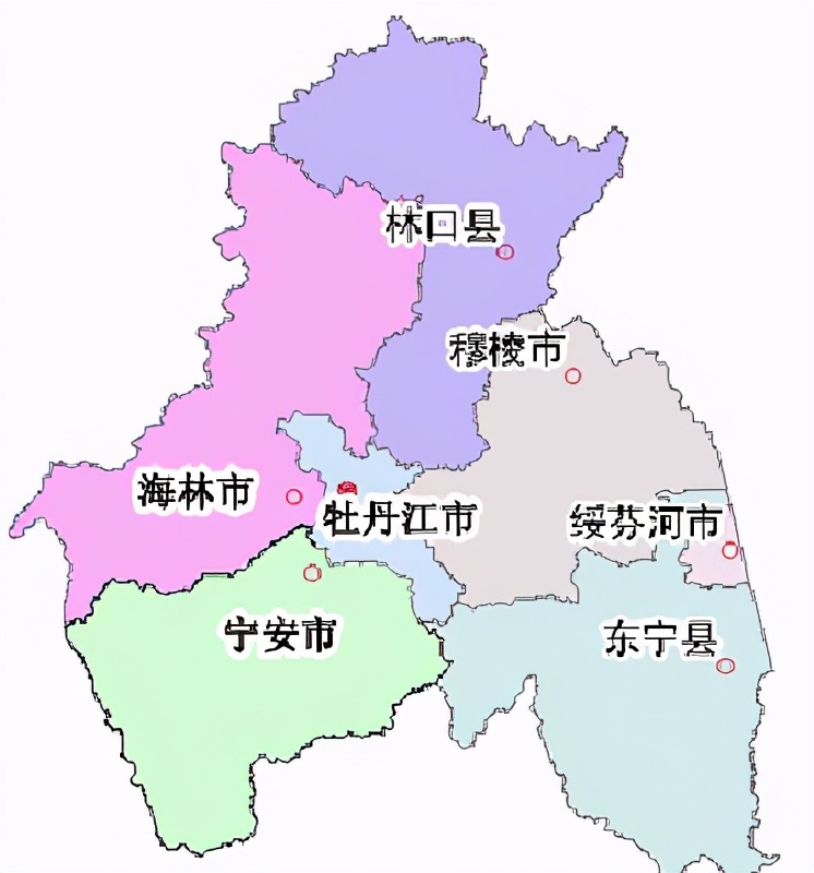 牡丹江市與西安 太原平起平坐 中國地理百科新號 Mdeditor