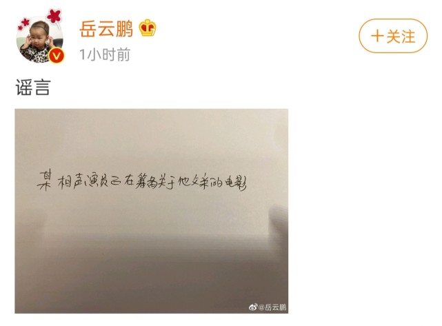 跟风《你好，李焕英》拍父亲的电影？岳云鹏：