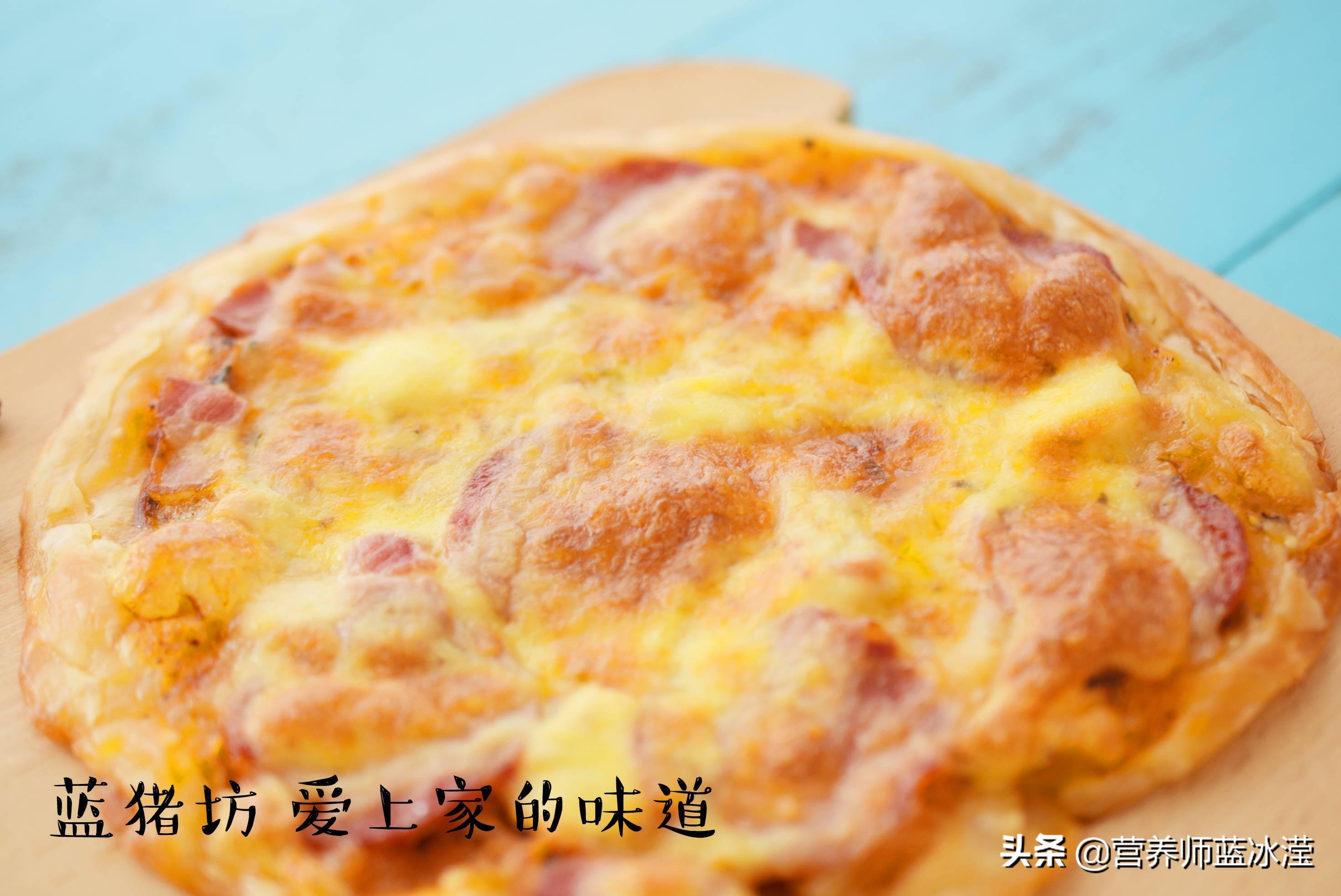 孩子点名要吃的披萨，学会小窍门，15分钟就吃上，又香又解馋