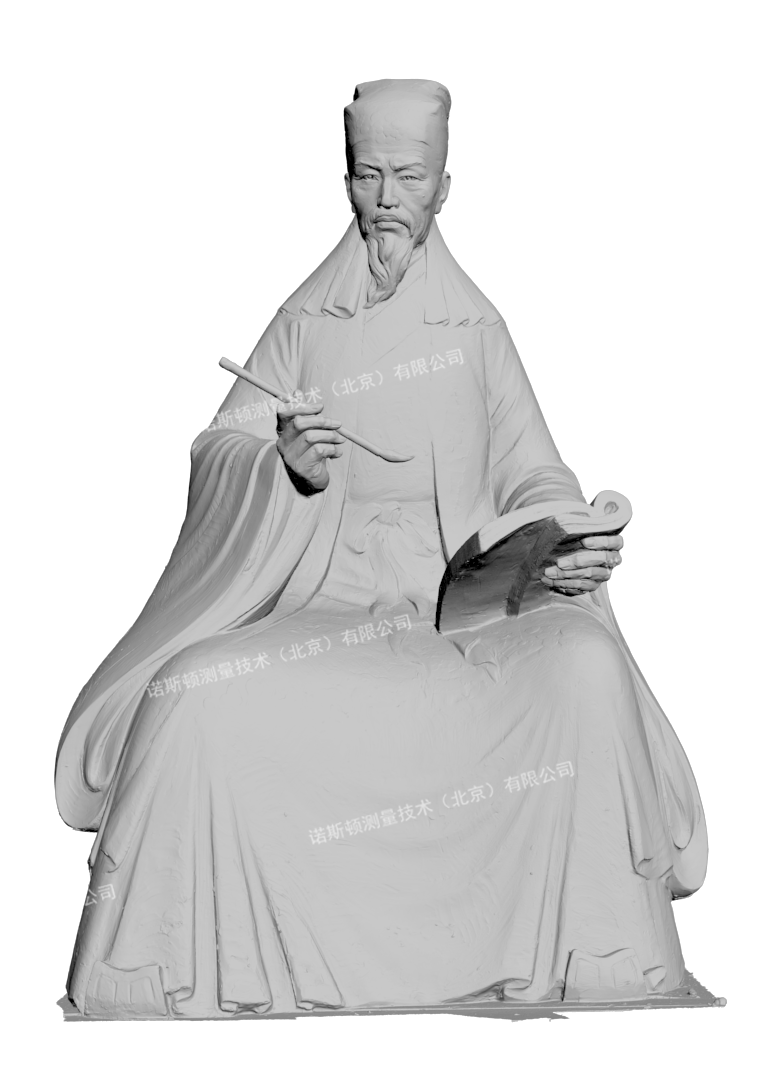 穿越400年看刊刻本草纲目——李时珍雕像三维扫描