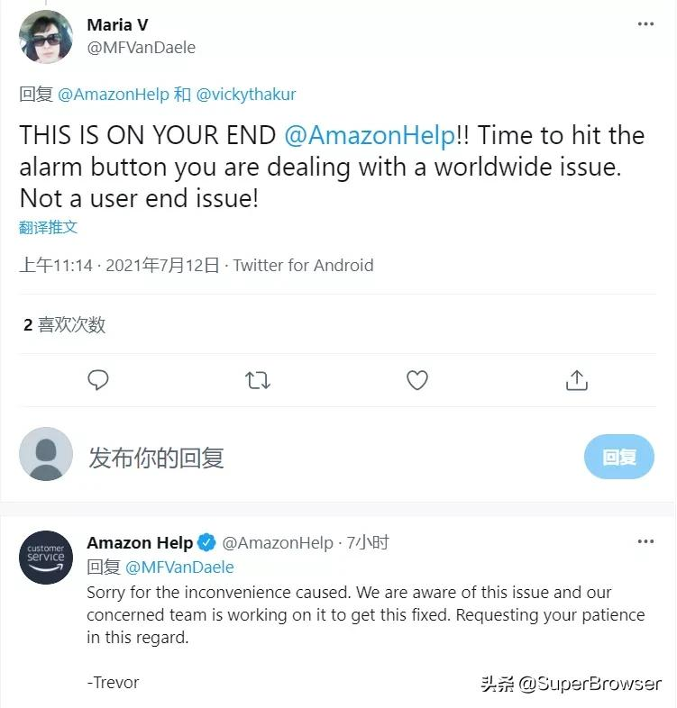 Sudden failure of all Amazon sites!The official spokesperson responded ...