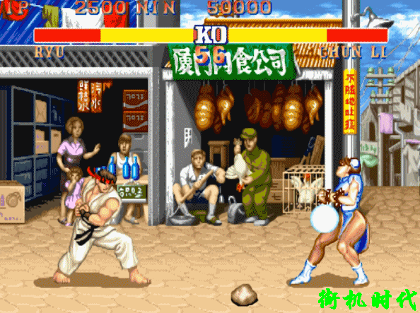 街机靠人品才能出的特殊效果，你真以为我选雅典娜是因为好用？