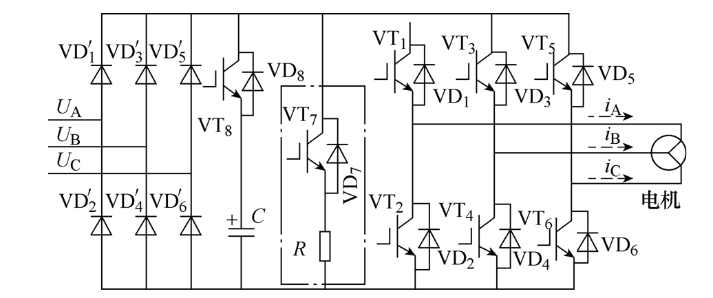 小电容变频器及感应电机回馈能量分析