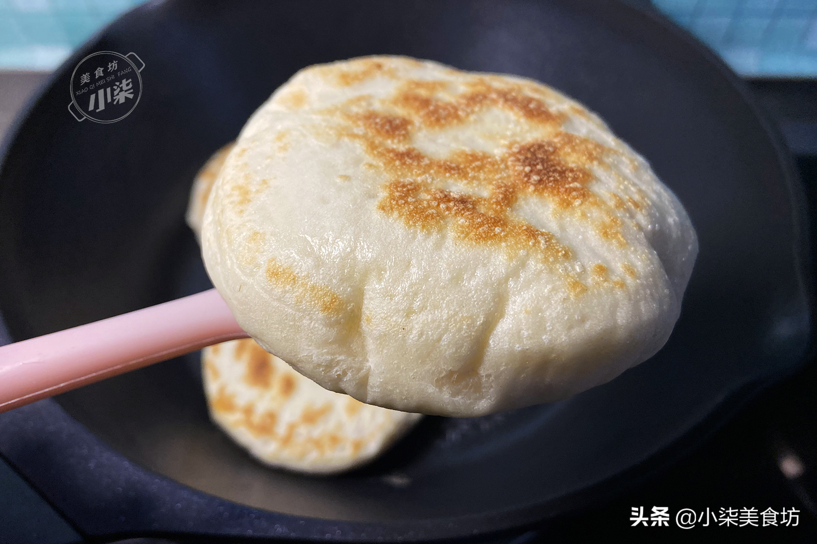 圖片[16]-想吃燒餅不要出去買了 教你在家做 外焦里軟 揭開個個都空心-起舞食譜網