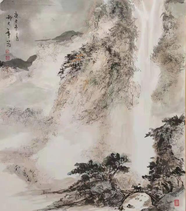 京津画派传人邢大年画作迎新春