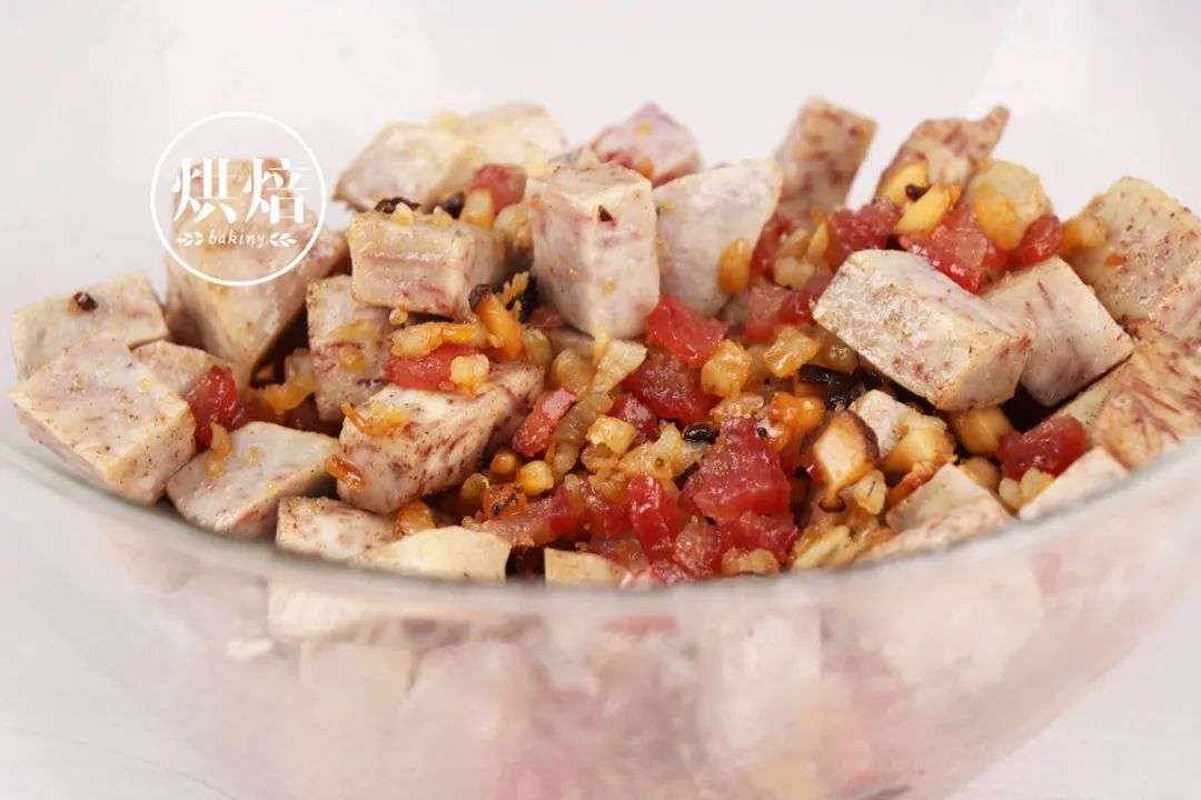 五香芋头糕 咸香软糯 不用去茶楼 料足量多 一家六口不到20元