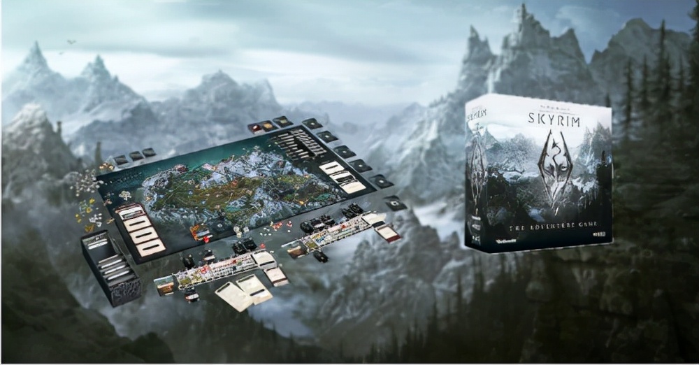 "The Elder Scrolls 5 Skyrim" board game card has been fully booked iNEWS