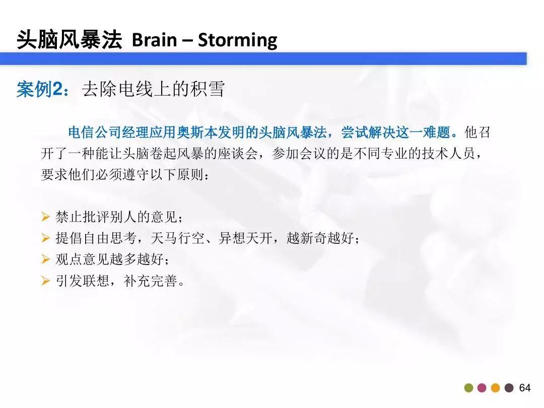 「管理」你真的会做头脑风暴吗？这个资料教会你