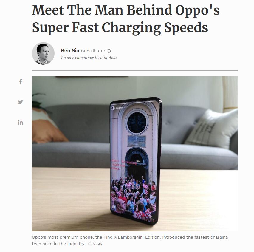 Forbes magazine reveals for you, what is behind OPPO's 