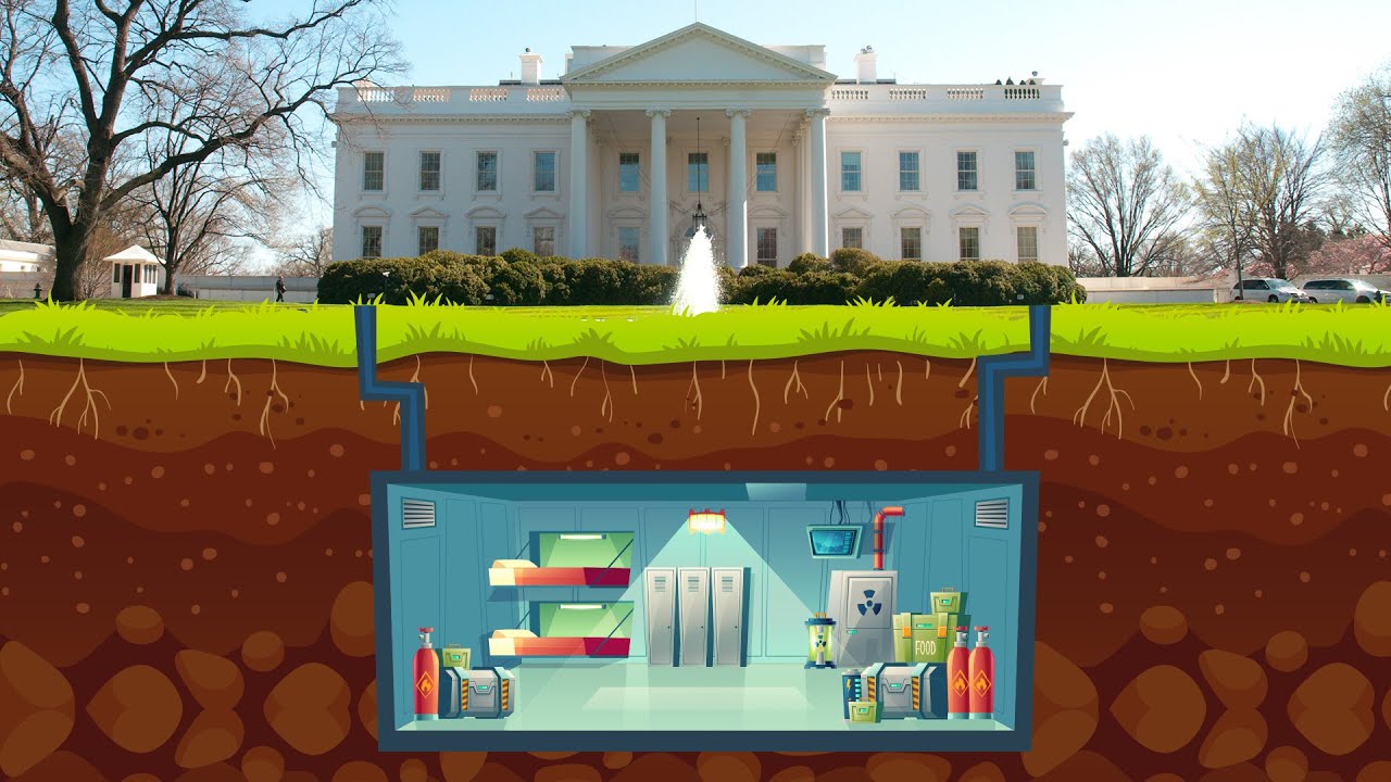 特朗普被示威吓到，躲进白宫地下堡垒！警察、特工与抗议人群混战