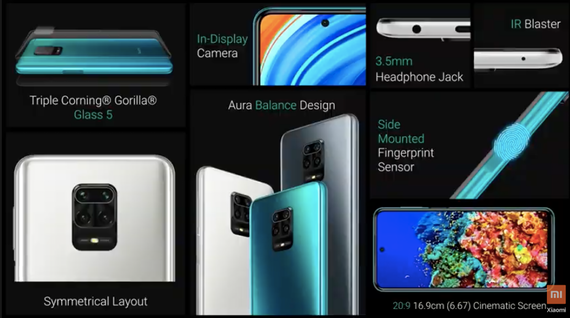 Redmi Note 9 Pro扩大开放购买 后摄四摄 市价1200元起