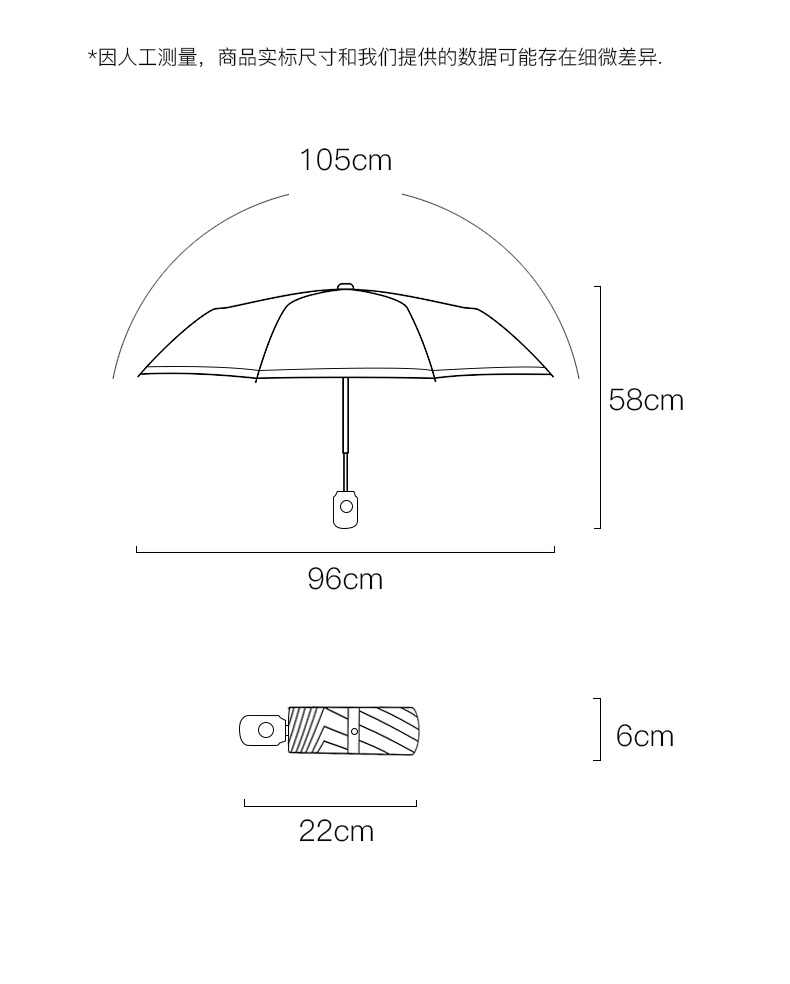 雨伞界的小米，颜值高又小巧，拯救女人的不开
