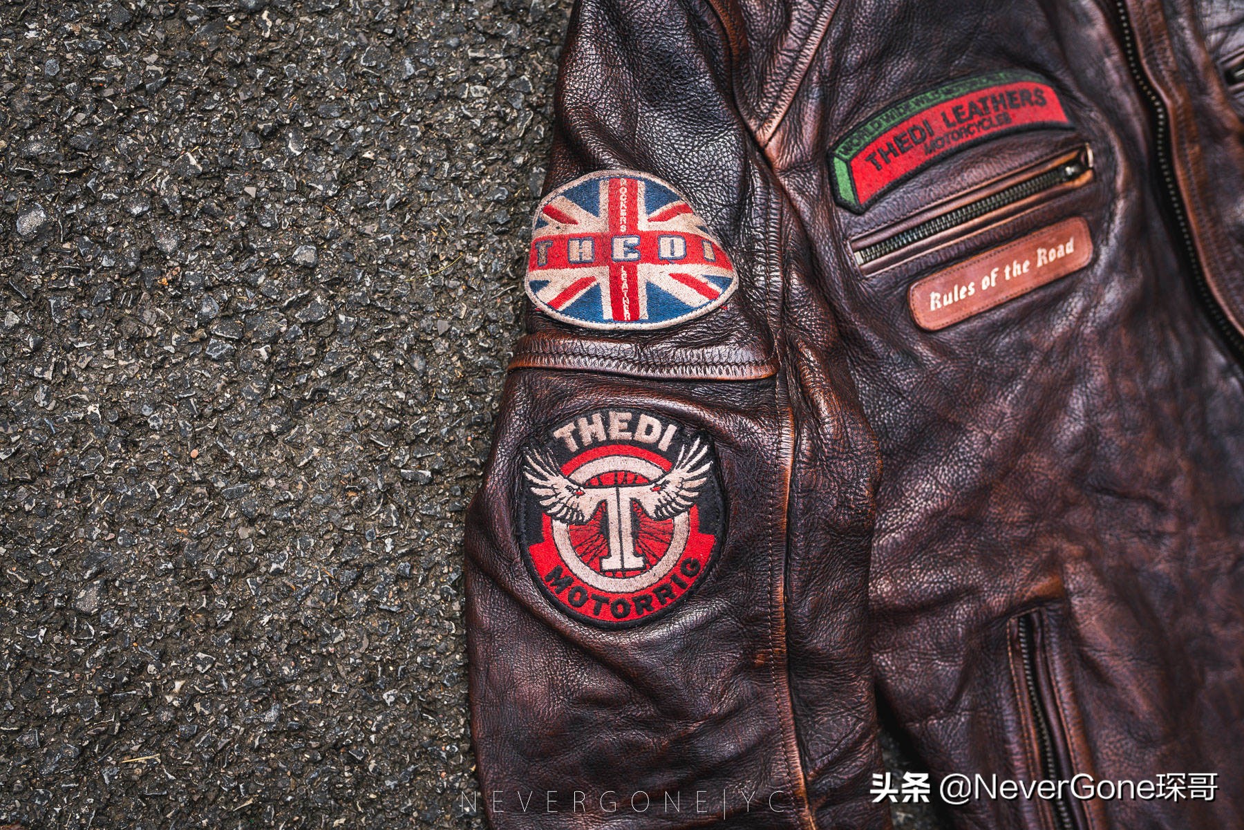 小众没人气的皮衣：Thedi J100做旧机车皮衣