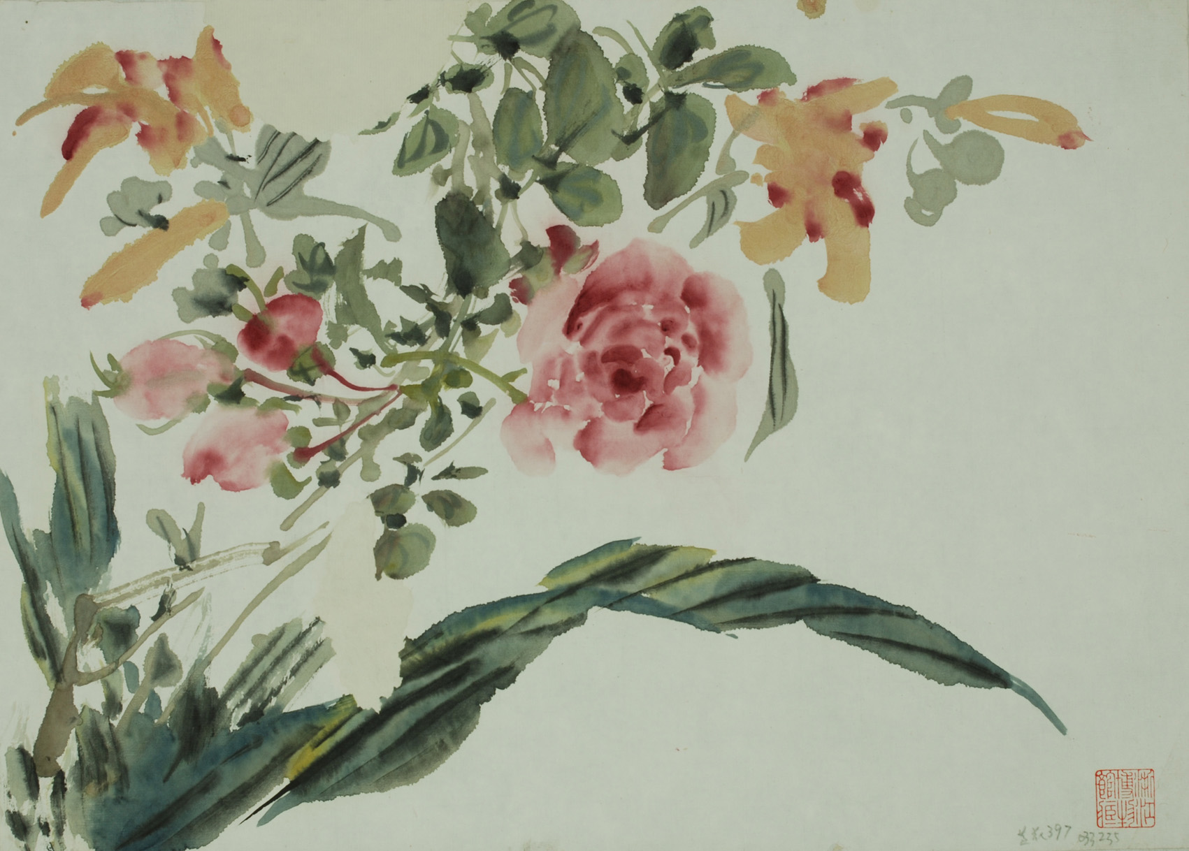 秋蕊香——齐白石、黄宾虹花鸟画展｜浙江美术馆
