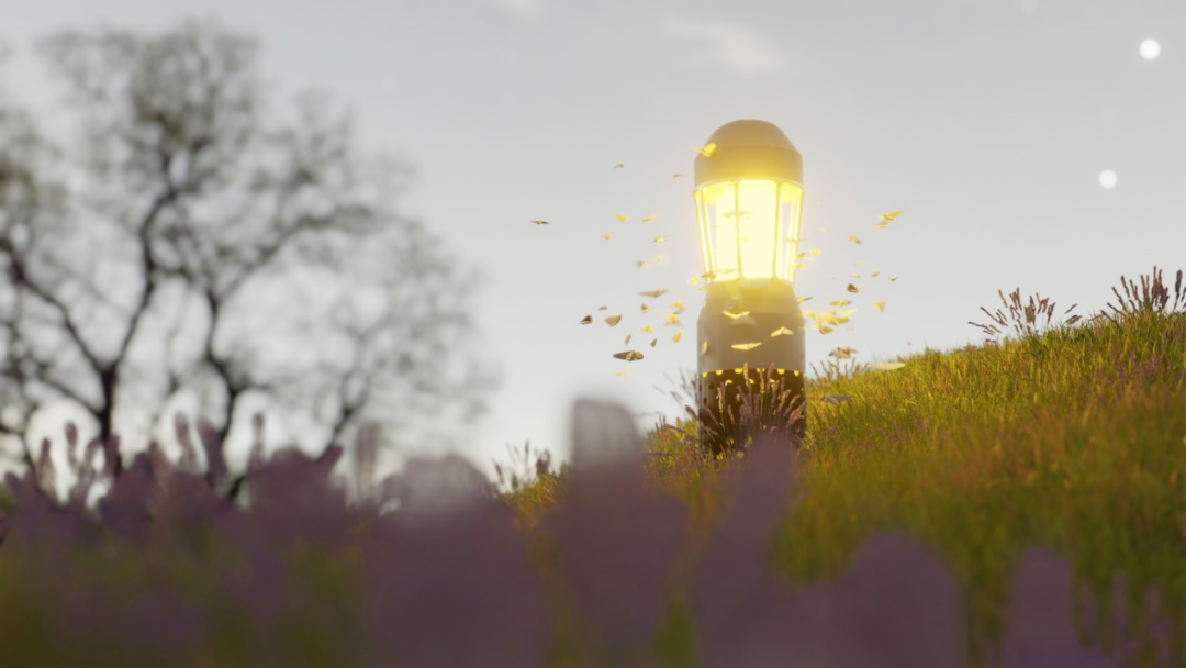 Blender“飞蛾扑火”视觉特效教学