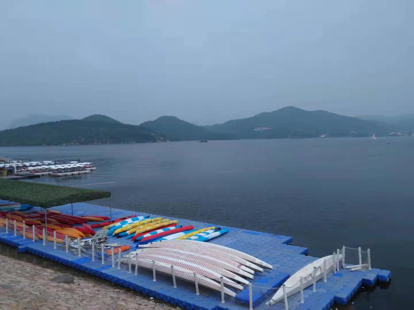 水调歌头·秋游北京平谷金海湖