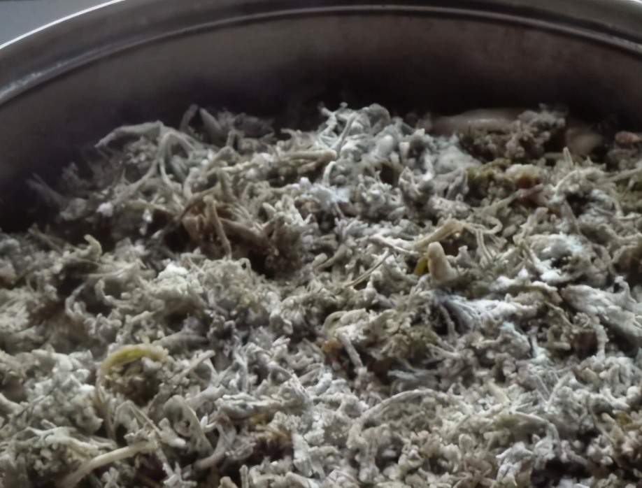 图片[4]-白蒿蒸麦饭的做法步骤图 随取随吃-起舞食谱网
