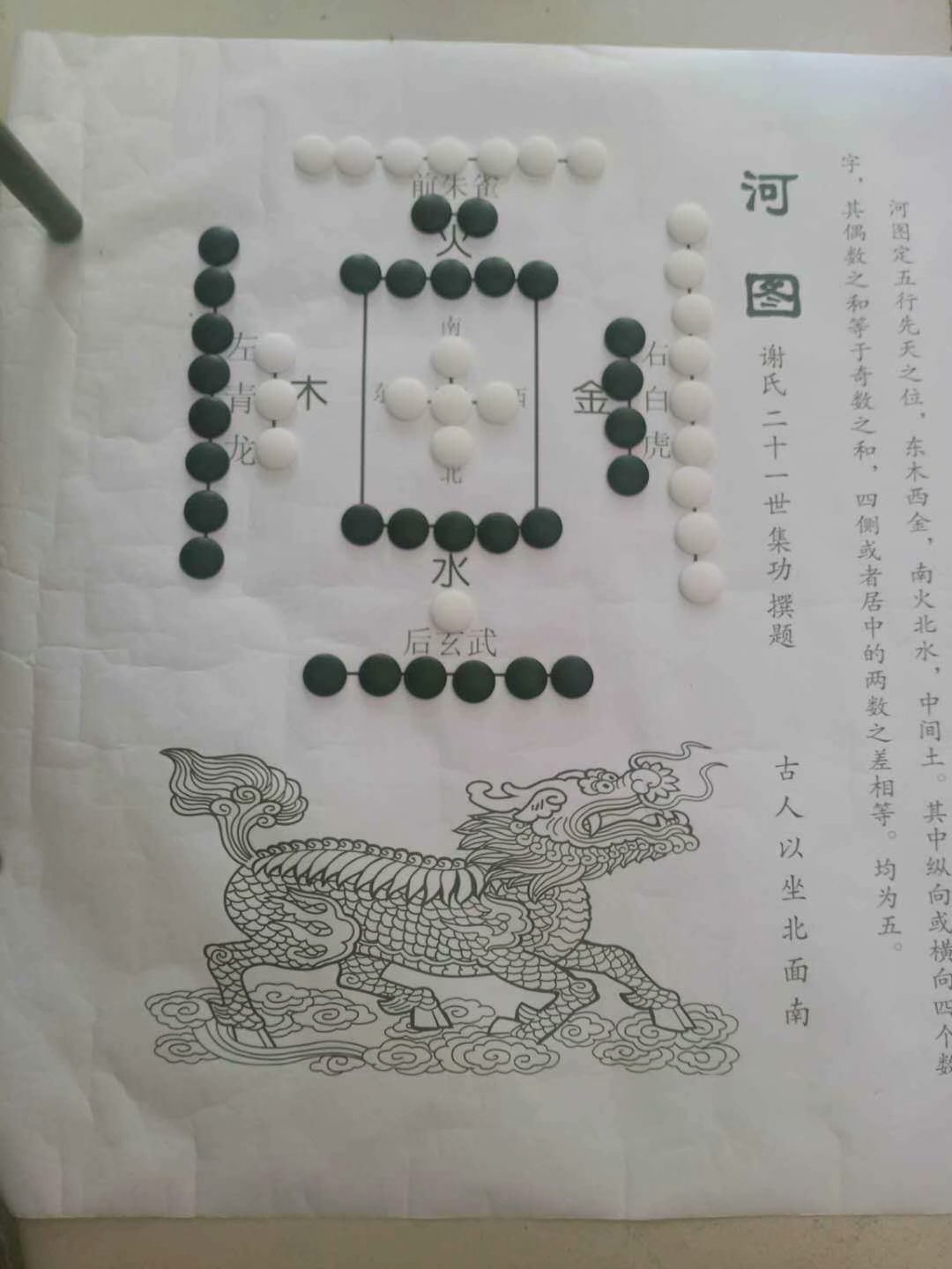简述《河图洛书和对弈棋》
