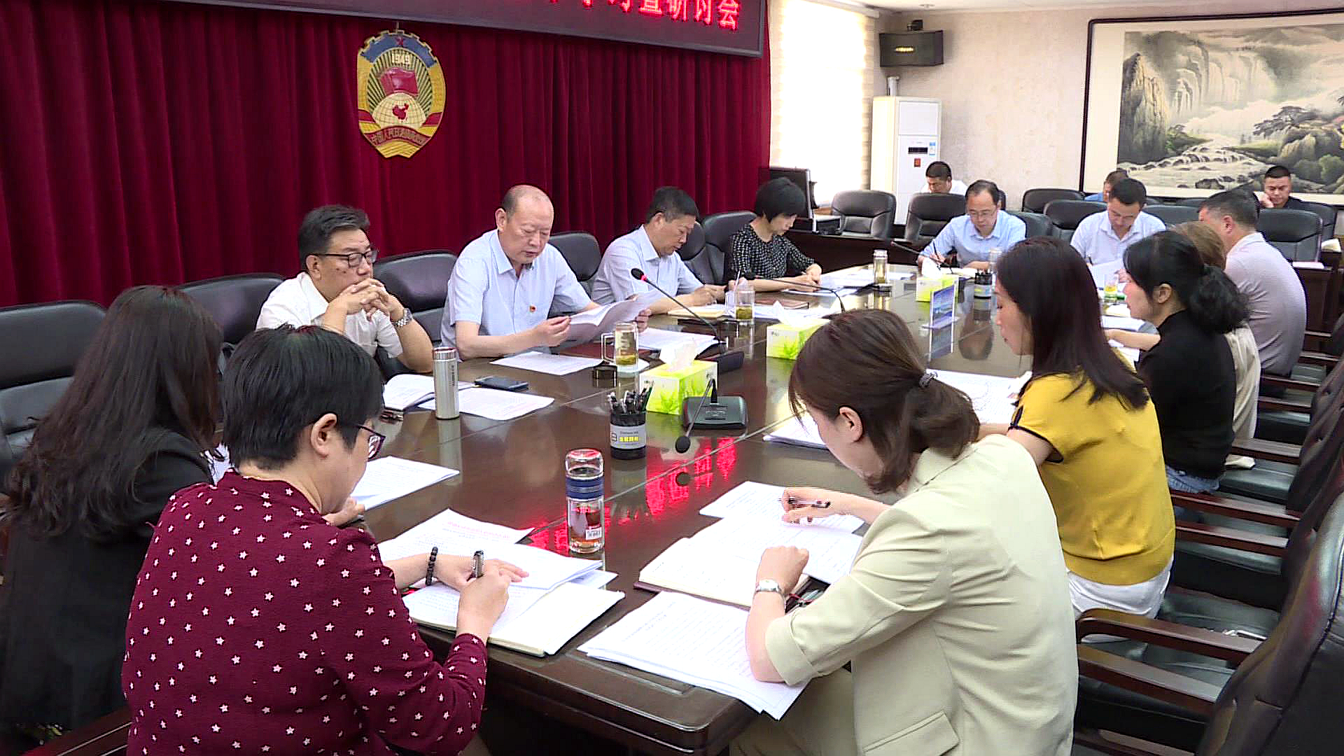 汉滨区政协召开党组（扩大）会
