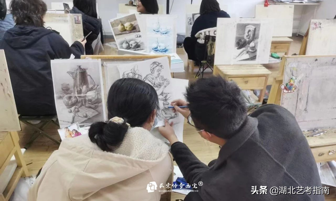 五一期间，传奇求索画室求学活动