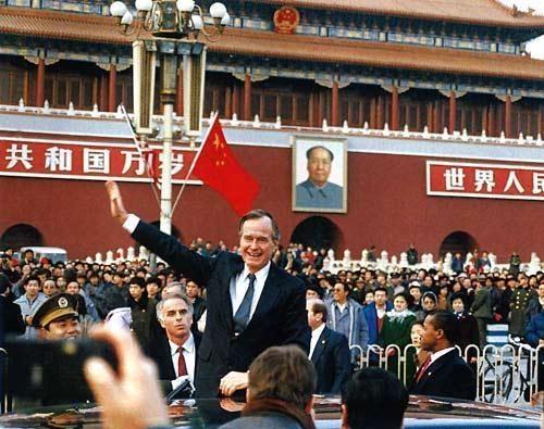 “爱上中国”的美国总统：老布什直言，来中国有“回家的感觉”-第5张图片-大千世界