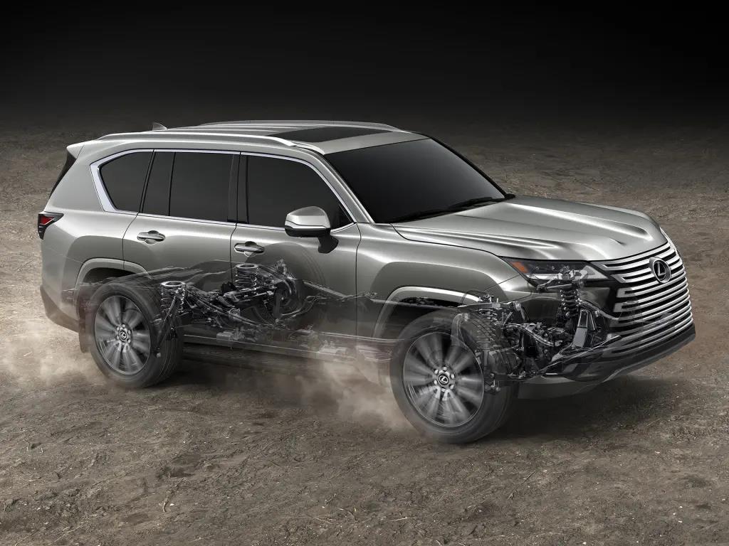 Lexus LX600 released 3.5-liter V6 engine TA is the off-road industry ...