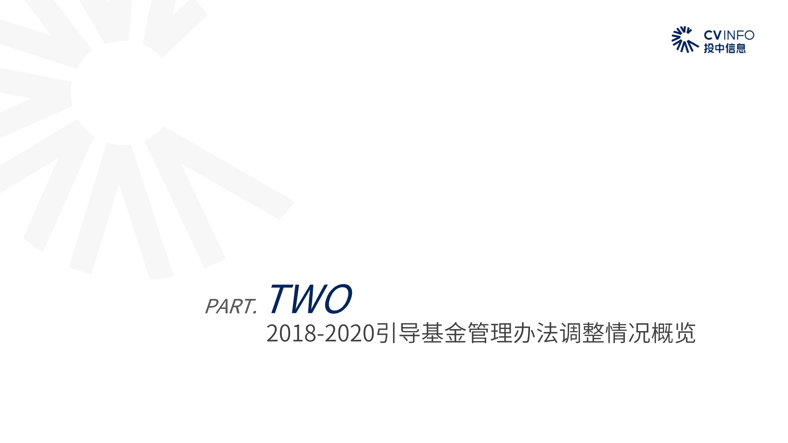 投中研究院政府引导基金专题研究报告2020