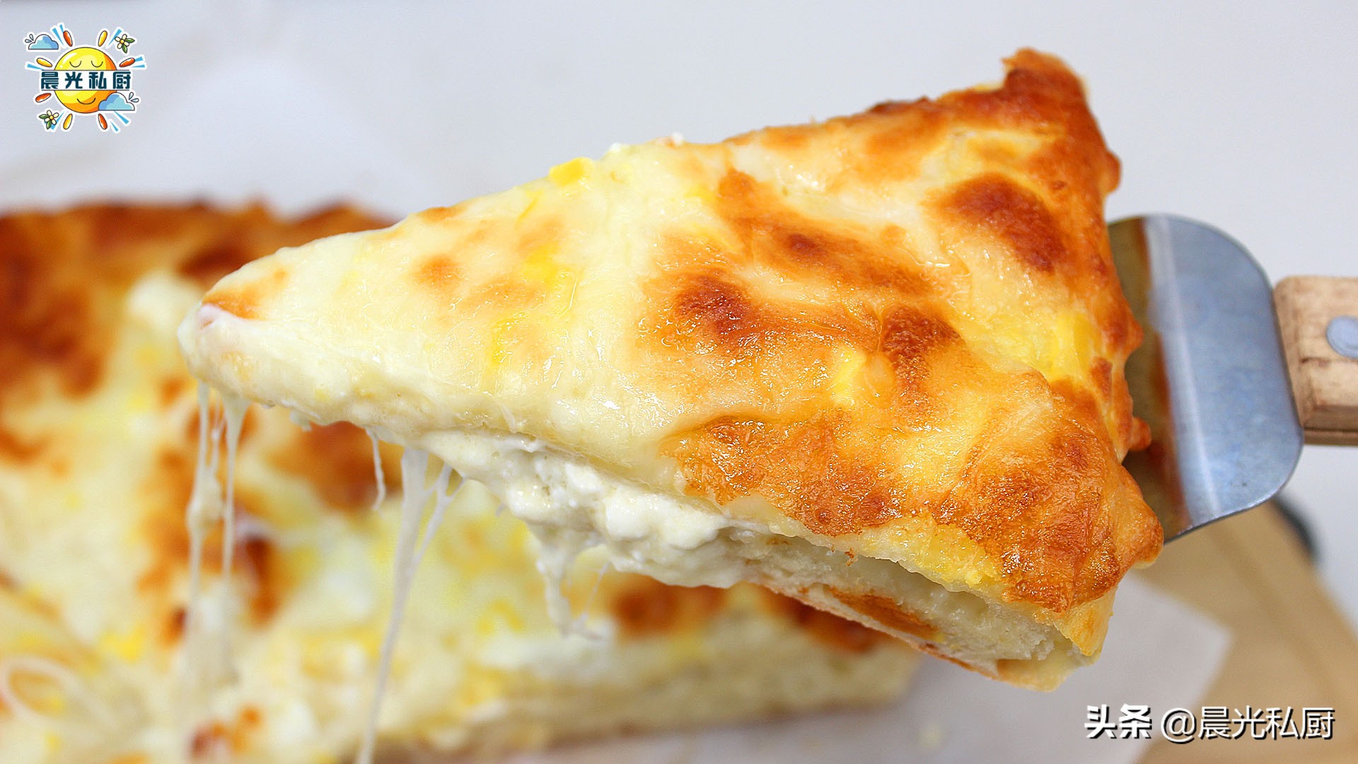 奶酪芝士早餐餅，每個週末都會做的簡易披薩，無需揉麵、一步到位