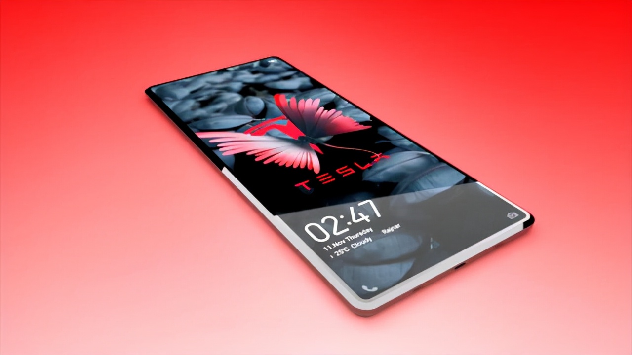 Tesla Model π concept machine: The first shot is Wang Jian. Give the ...