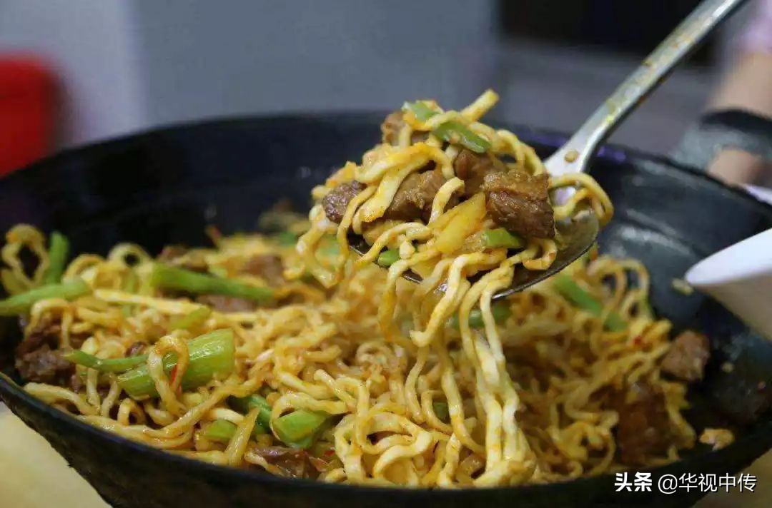 豆角肉炉面那是当仁不让技艺传承，山西人的面