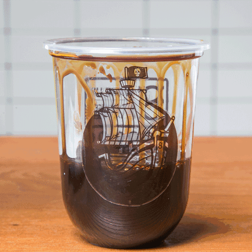 What was the first cup of milk tea you drank after autumn?They have a