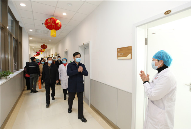 春节上班第一天丨南昌市第三医院院领导督导疫情防控和安全生产